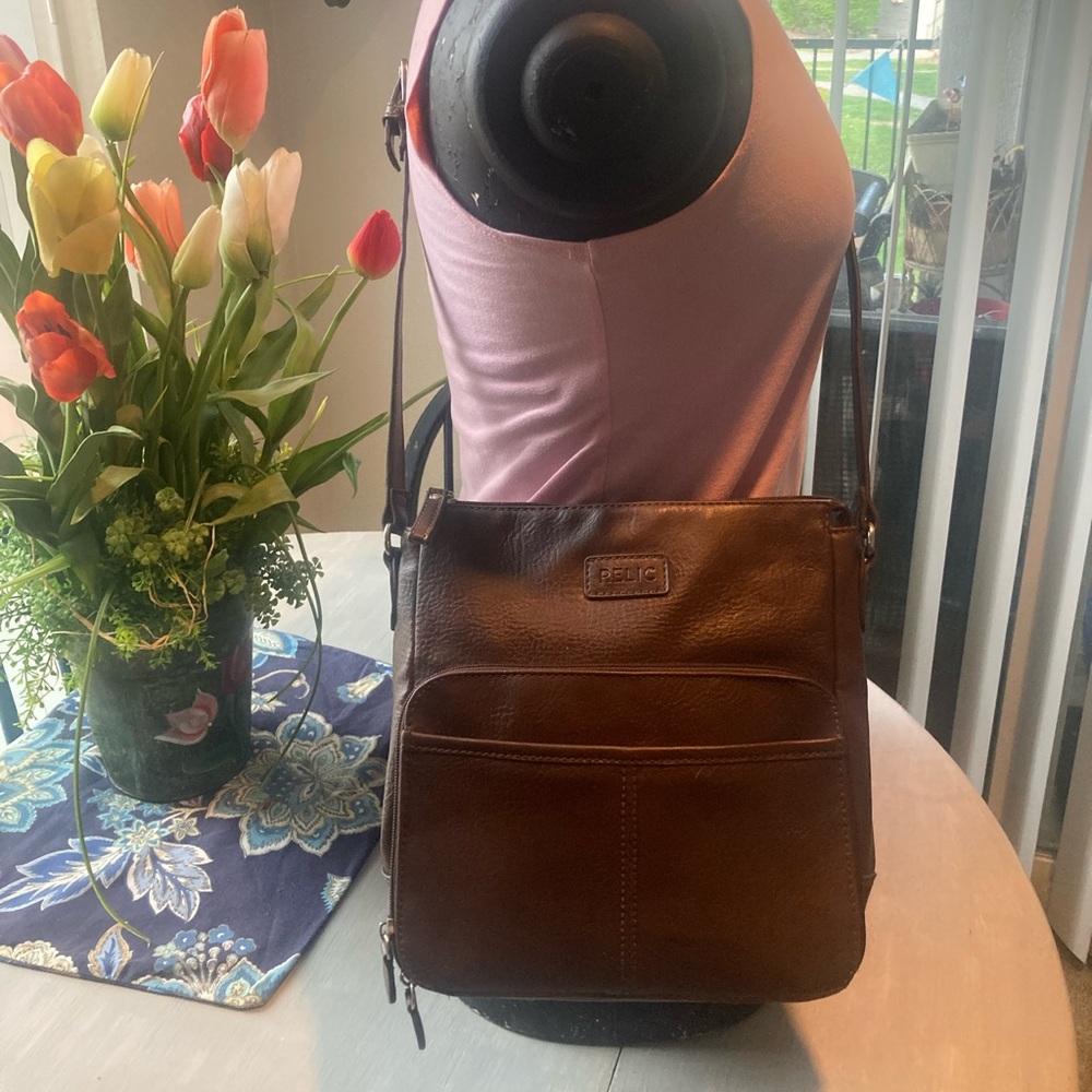 RELIC Brown Crossbody Bag